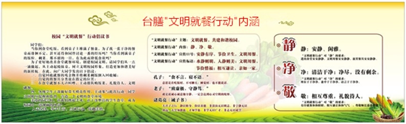 食堂文化,食堂文化建設,食堂文化構建,食堂文化制作